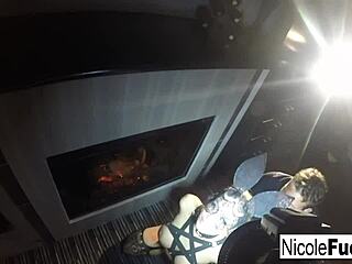 Blonde Pornstar Nicole Aniston In Hardcore Behind-The-Scenes Blowjob Action