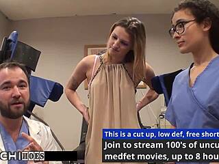 Freshman, are you ready for this mandatory Hitachi orgasm from Doctor-Tampa - Alexandria Riley?