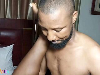 Sexy black latina chubby babe bent over for huge monster cock in wet ebony doggystyle hardcore