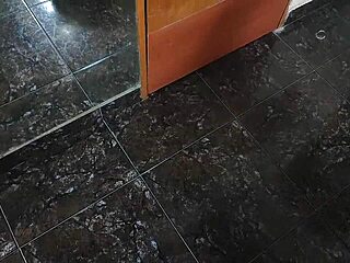 my cute petite latina babe gets her vagina filled with creampie in homemade pov quickie