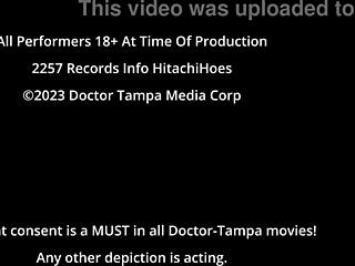 Petite Latina Freshman Yasmine Woods Experiences Mandatory Hitachi Vibrator Orgasm from Doctor Tampa in Hospital