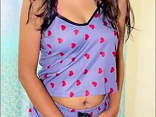 Bride goes solo in full nude video, milking her boobs into a glass before shoving dildo deep in shaved pussy