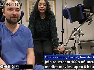 Petite Latina Freshman Yasmine Woods Experiences Mandatory Hitachi Vibrator Orgasm from Doctor Tampa in Hospital