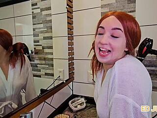 preview of young gaucha manuh's first porn video with bareback anal creampie and interracial fucking in pov style