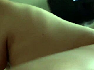 Look at this cute pregnant girl riding my cock pov style, moaning loud until I fill her with a huge creampie.
