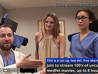 Freshman, are you ready for this mandatory Hitachi orgasm from Doctor-Tampa - Alexandria Riley?