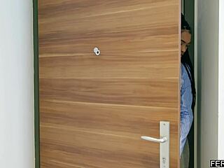 Barbie Rous dives into interracial adventures with a mysterious visitor in passionate encounters