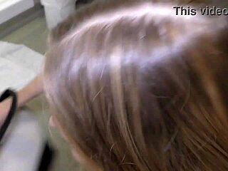 Oh yeah, take this big black cock deep, says amateur babe Rebecca Volpetti as she gets bareback fucked and swallows cum in interracial action.