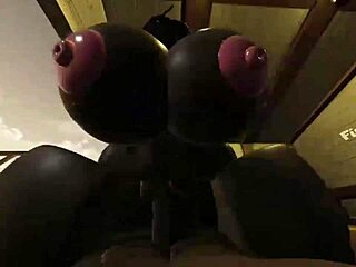 Whoa, this fat ass black bitch takes big black cock rough on train ride. Roblox porn vibes!