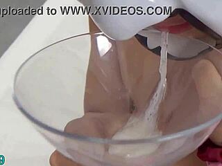 Oh man i feel so wild in this japanese bukkake gangbang with creampie squirtin and drinkin it all up uh yeah