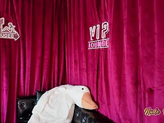 Nasty xxlayna marie goes wild in bts shoot with deepthroat rimjob and rough pov creampie