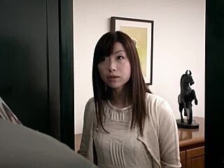 Bushy hairy vagina japanese teen 18+ seduce classmate boy to first time fuck when home alone in uncensored jav porn