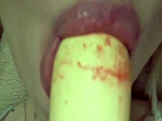 Cute beauty Elzakom teases in lingerie with fetish vibes, sliding dildo deep into her pretty pussy for toy-filled pleasure sessions that build to beautiful climaxes outdoors or indoors.