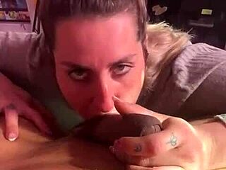 magic girl performs cock vanishing trick