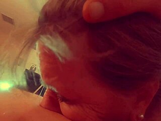 Suggestive Silver Granny Sucks And Rides Intensely