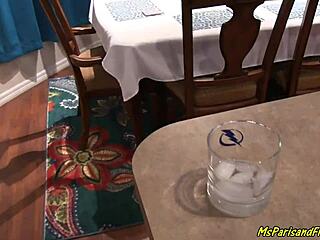 Hey this guy throws his own wild party banging hot milf in doggystyle