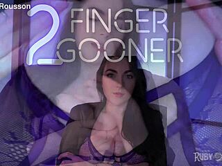 Hey, try this 2 finger gooner challenge for my big tits! 😏🍒