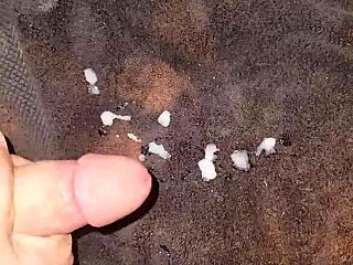 Amateur strokes monster cock with fleshlight but craves real anal assfucking and cumshot