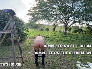 Big Cock Brazilian Transsexual Sabrina Prezotte Gets Anal Massage And Lingerie Fetish Action