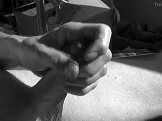 xvid one: watch this solo amateur guy stroke his cock to cumshot in homemade masturbation fun 😏🍆💦