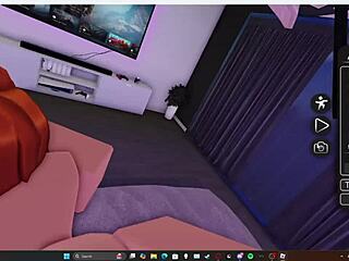 Good Redhead Girl Takes Big White Cock Deep in Ass