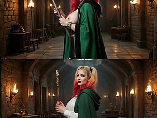 Arcadia Academy Music Video with SFW and NSFW Versions Side by Side