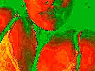 exotic bluee shows horny pleasure face as brunette colombian babe gets pussy licked solo