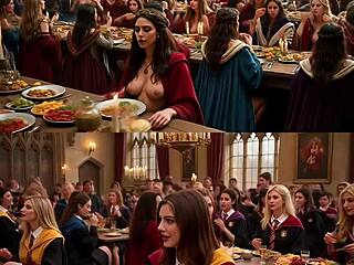 Arcadia Academy Music Video with SFW and NSFW Versions Side by Side