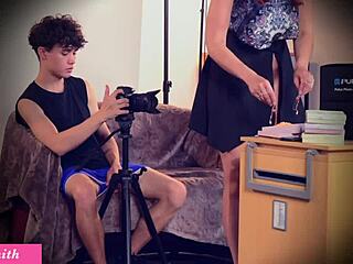 Intriguing Photoshoot Turns Playful with Earrings and Creative Poses