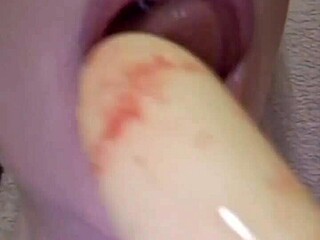 Cute beauty Elzakom teases in lingerie with fetish vibes, sliding dildo deep into her pretty pussy for toy-filled pleasure sessions that build to beautiful climaxes outdoors or indoors.