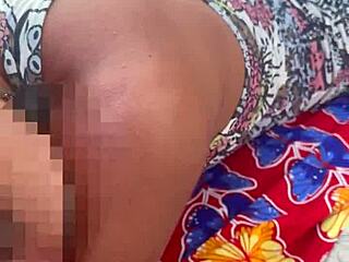 Belinha Searches for Big Cocks and Enjoys Dogging on Abricó Beach