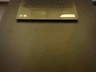 Huge hard cock delivers massive cumshot in intense solo session