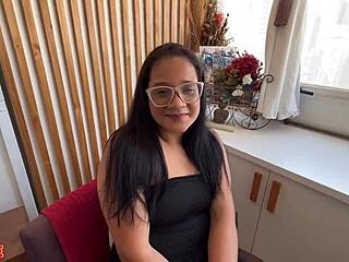 Shy Brunette Raquel Turns Naughty And Passionate While Riding Her Lover's Cock In Bed