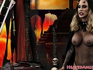 Whoa, Check Out This Devilish Punk Babe Getting Her Cunt Drilled Hard and Deep