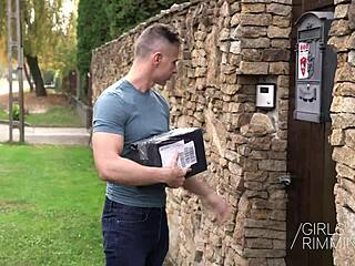 girls rimming offers curvy anal action with black friday fetish fun 😈