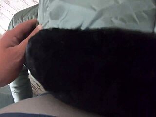 omg, check out this cheating wife deepthroating her husband's friend in a sexy jumpsuit and fur hood 😈🔥