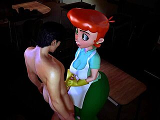 Dexter's Curvy Milf Bounces Her Big Ass in Classroom Hentai Scene