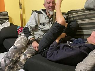 hey, check out this real amateur couple having passionate homemade sex with a petite blonde