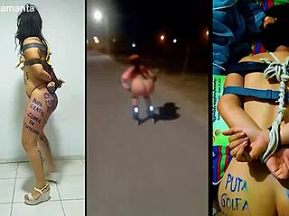 Exercising the slut samanta with bondage and fucking 😈🔗