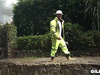 He fucked plump granny hard! Intense hardcore pounding for curvy mature woman in wild session.