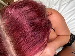 Oh man, my huge BBW tits are getting fucked by that massive BBC while cheating