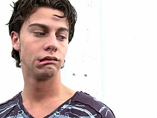 On their first date, Mallory Rae Murphy eagerly licks in lingerie before intense doggystyle fucking with gaping anal action.