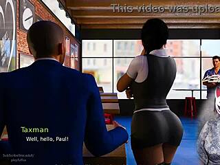 Playful Fox Anna Enjoys Exciting Affection in Adult Game