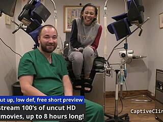 Curly Blonde Latina Kalani Luana In Latex Gloves Gets Gaping Pussy Ride And Humiliating Slaps