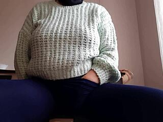 i riskily masturbate with passionate moans at my office workplace until intense orgasm hits