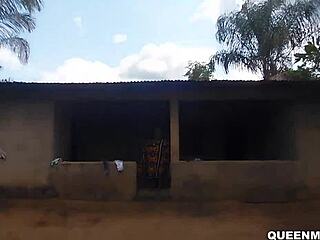 Community Sex-Hunters Fucked Horny Girls in Native House