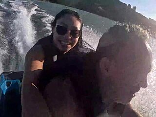 Intense Brazilian Teen's First Time Big Ass Adventure on Guarujá Beach Jet Ski