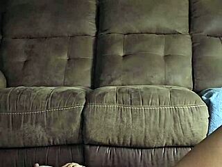 CUMMING HARD On The Floor With PREGGO Boobs Bouncing Wildly