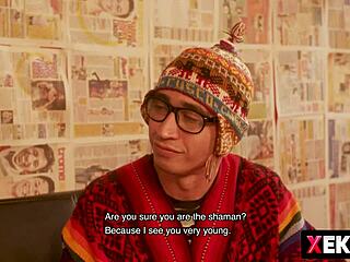 Peruvian Sorcerer Seduces Venezuelan Woman with Lies for Intense Massage and Huge Natural Tits Encounter