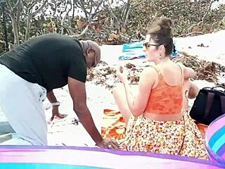 Intense Caribbean Nude Beach Action With Milf Creampie And Voyeur Cuckold Thrills!